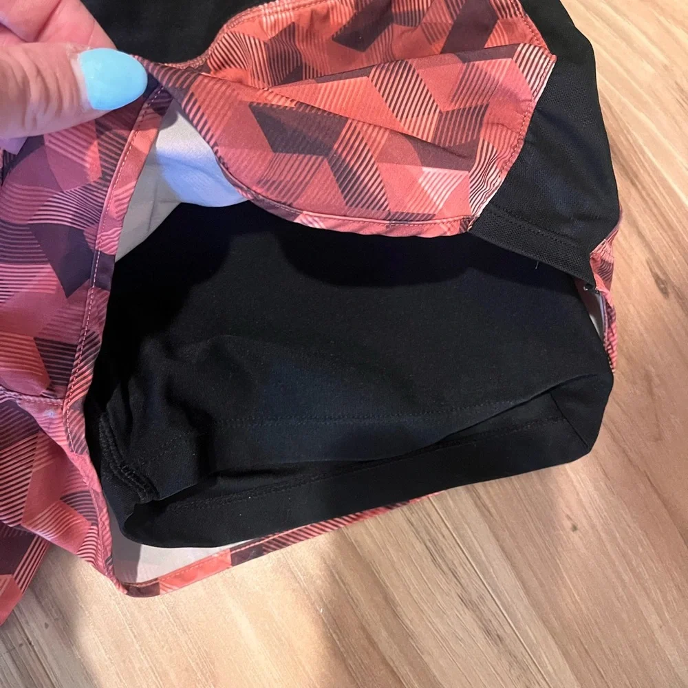 Orange athletic Shorts